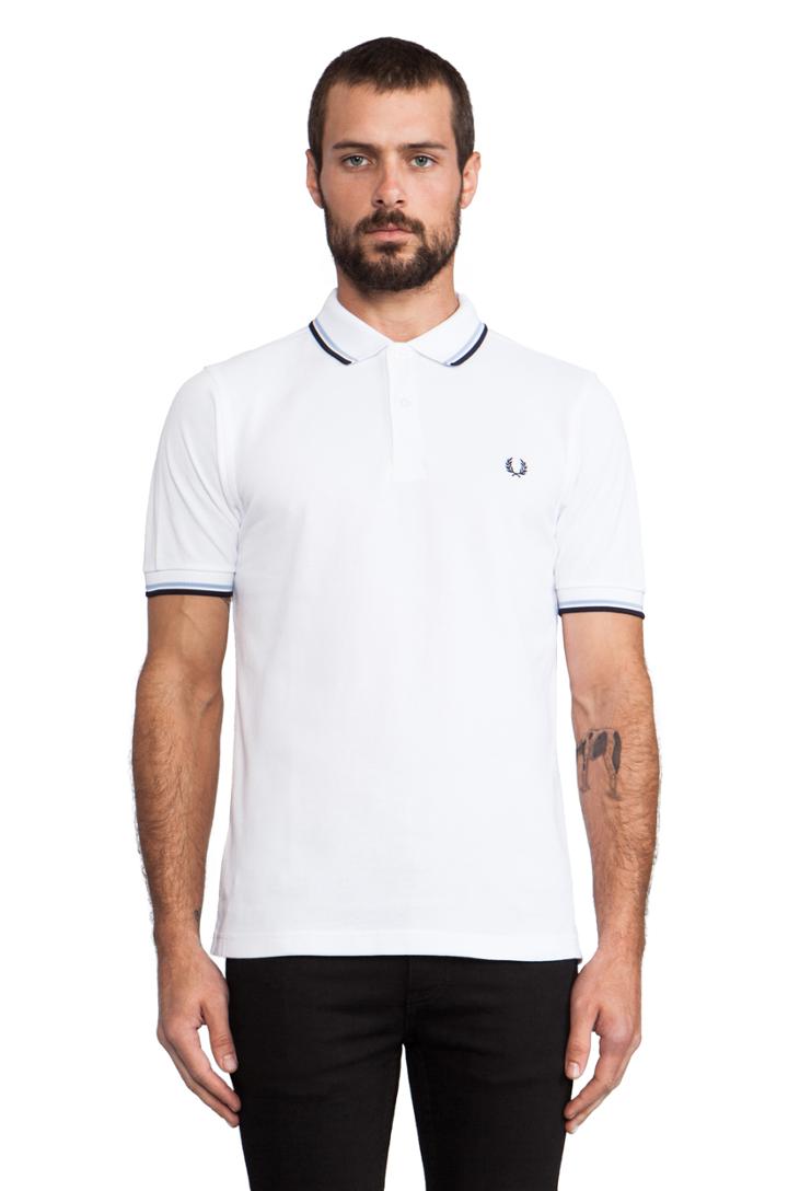 Twin Tipped Slim Fit Polo