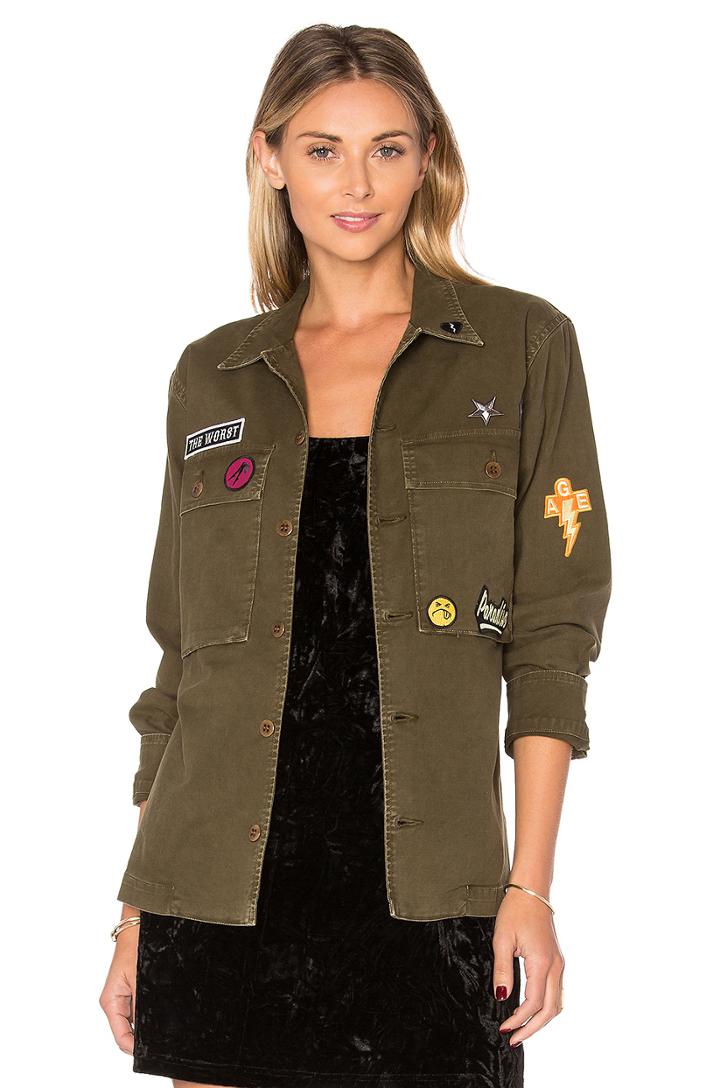 X Revolve Stella Utility Shirt Jacket