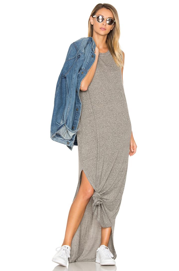 The Knotted Tee Dress