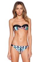 Batik Print Underwire Bikini Top