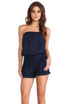 Strapless Romper