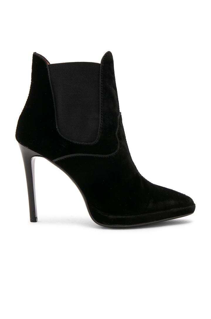 Velvet Bootie
