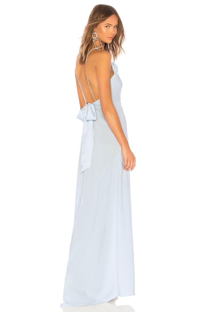 Tie Back Gown