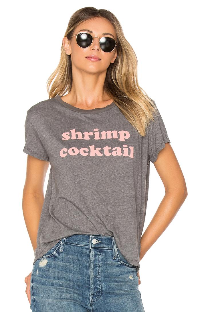 Boxy Goodie Goodie Shrimp Cocktail Tee