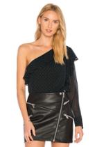 Ruffled One Shoulder Blouse
