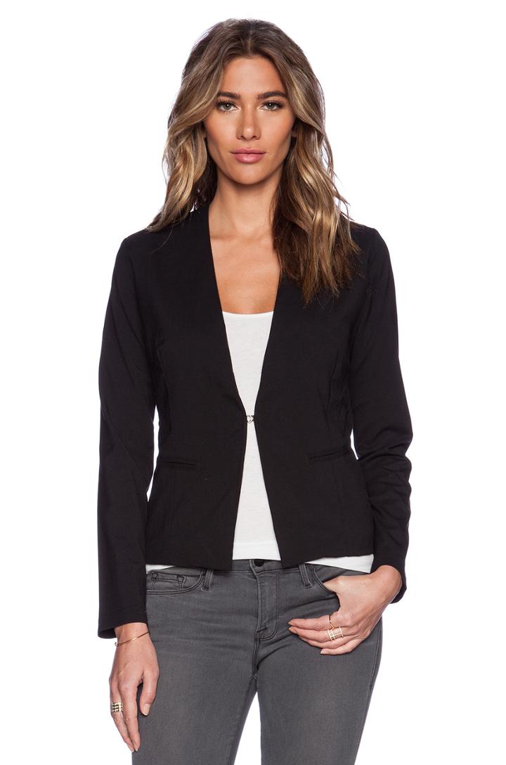 Rayon Gabardine Blazer