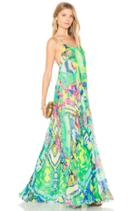 Long Watercolor Dress