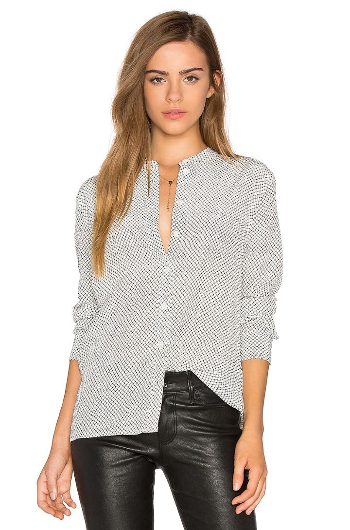 Hamilton Silk Button Up