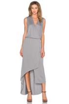Surplice Maxi Dress