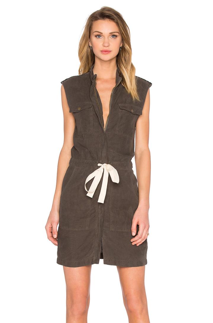 Sleeveless Utility Dress