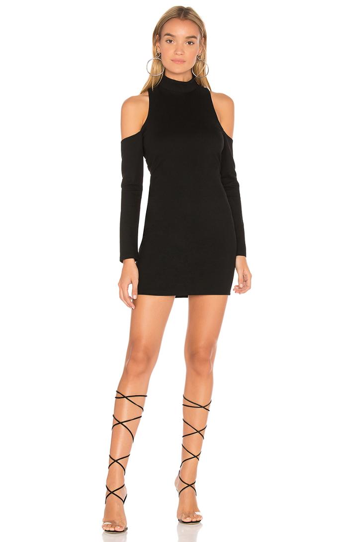 Noella Cold Shoulder Mini Dress
