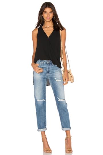 V Neck Drape Tank Top