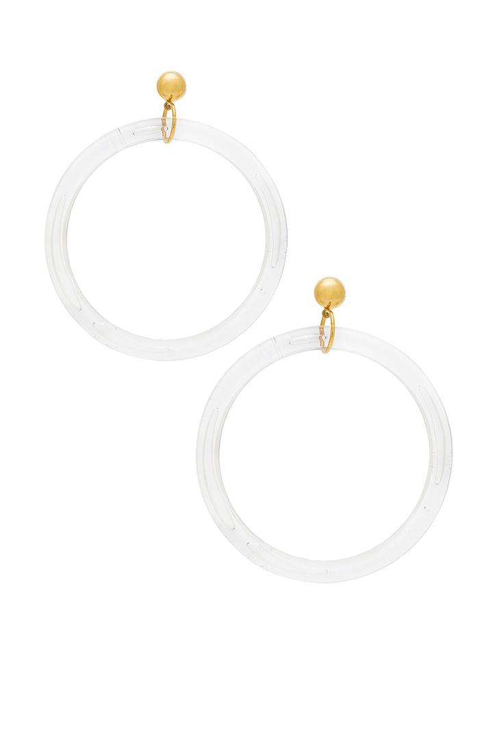 Wide Circle Hoops