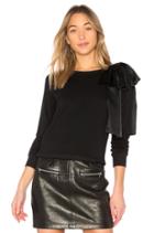 Silk Bow Sweatshirt