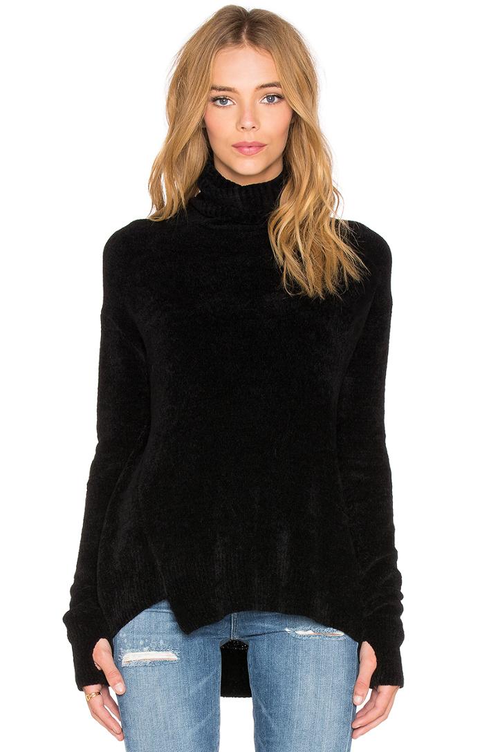 Chenille Turtleneck Sweater