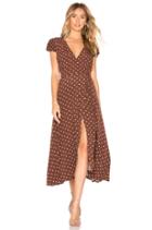 Polka Dot Wrap Dress
