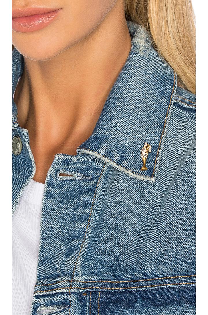 Champagne Flute Pin