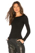 Kristen Lace Up Sweater