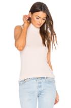 Sleeveless Mock Neck Top
