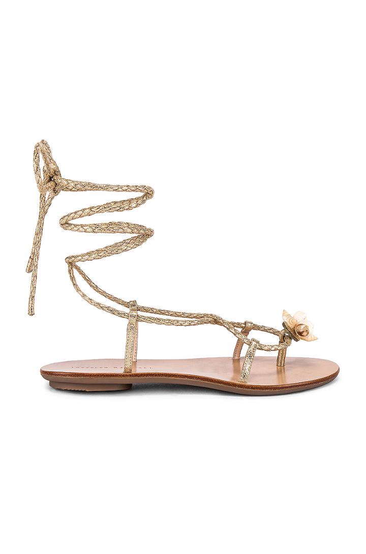 Wrap Sandal With Shells