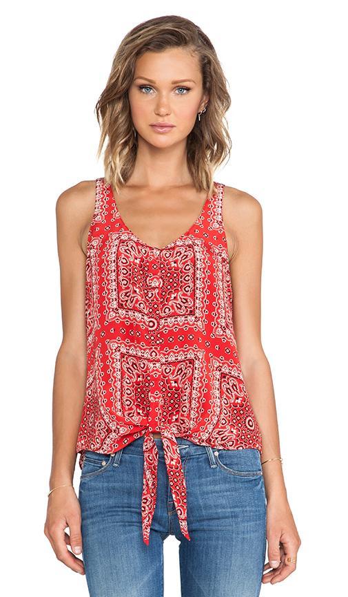Rory Beca Tino Tank In Red