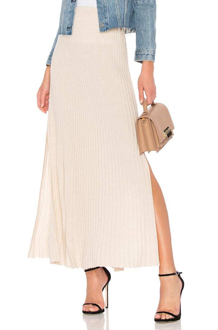 Joelle Long Rib Skirt