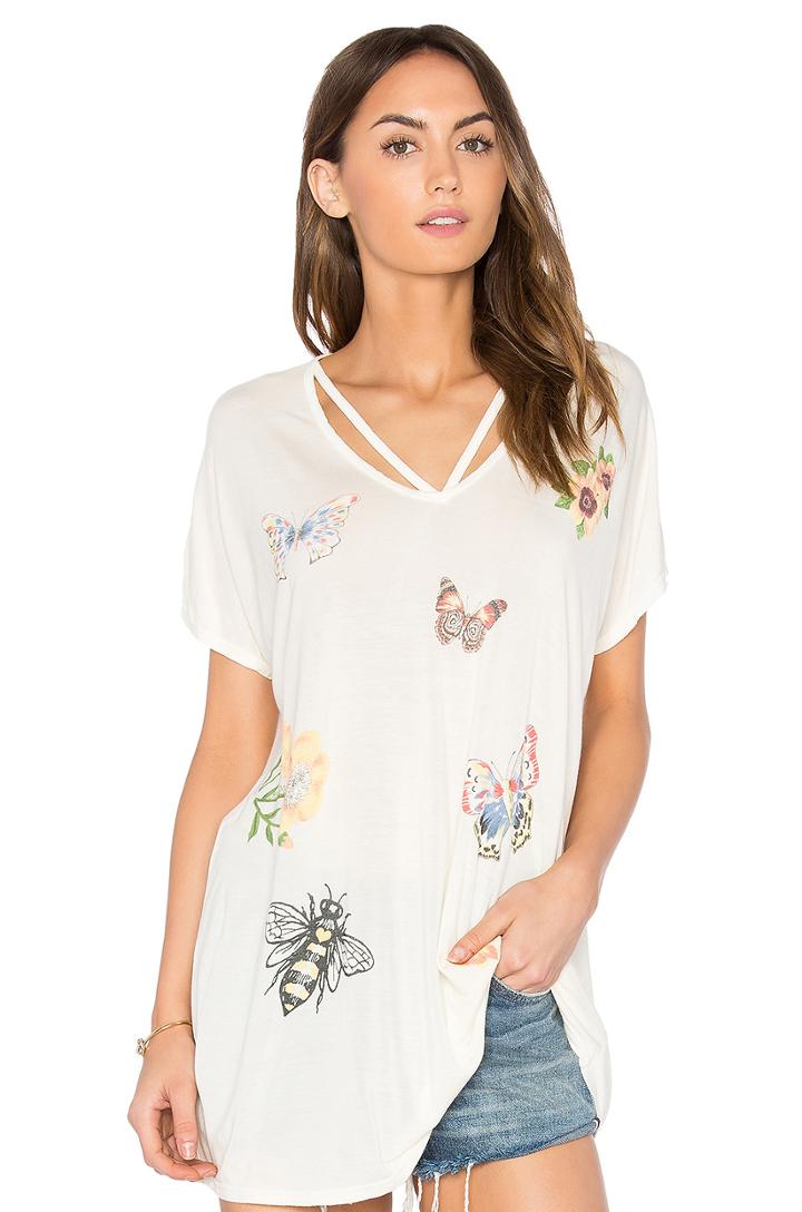 Presley Butterfly Lane Tee