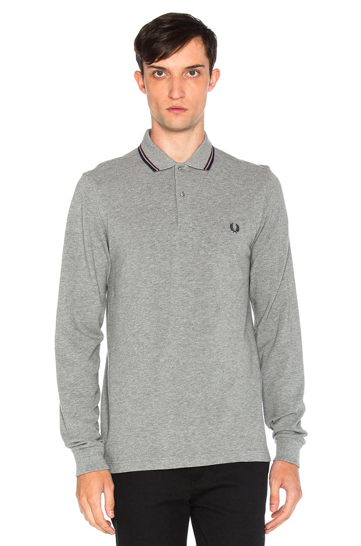 Long Sleeve Twin Tipped Polo
