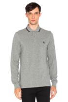 Long Sleeve Twin Tipped Polo