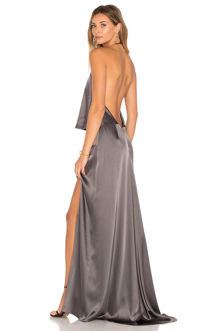 Halter Low Back Dress