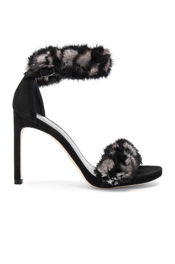 Bunnylove Mink Fur Heel