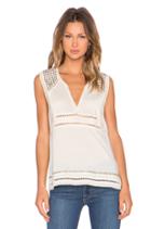 Sleeveless Voile Tank