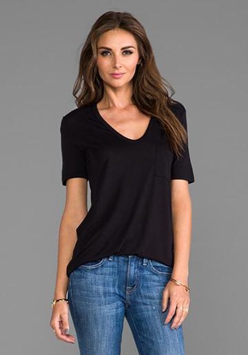 T By Alexander Wang Classic T In Black