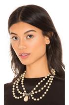 Bow Pearl Statement Collar