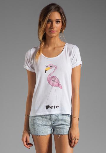 Pjk Patterson J. Kincaid X The Man Repeller Adriana Pete Tee In White