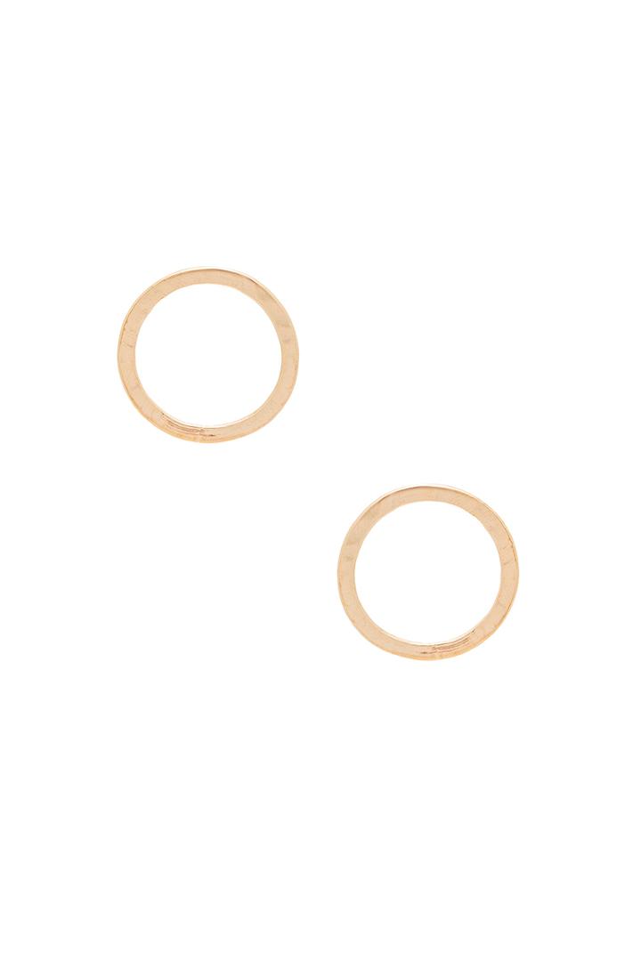 Open Circle Earrings
