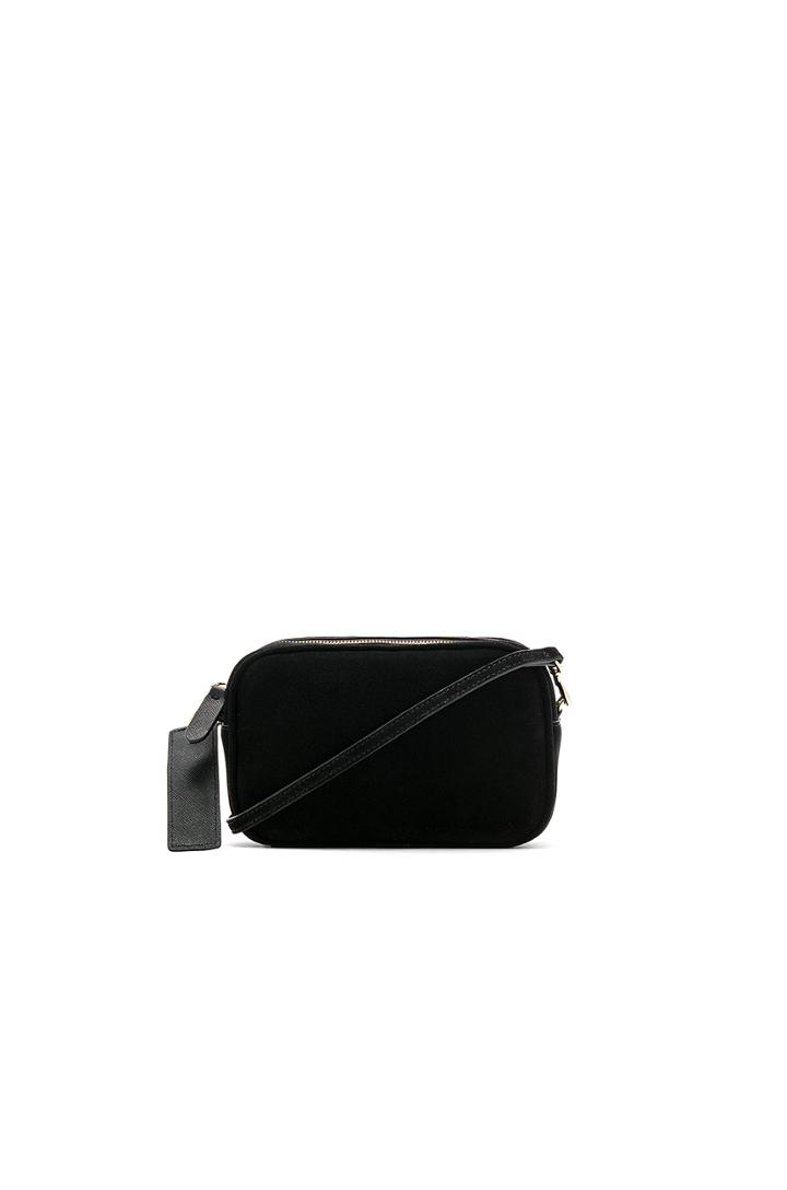 Suede Mini Crossbody Bag