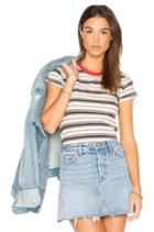 Multi Stripe Jersey Tee