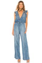 Ruffle Wide Leg Jumpsuit