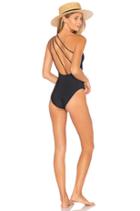 One Shoulder Strappy One Piece