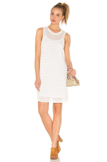 Shadow Stripe Tank Dress