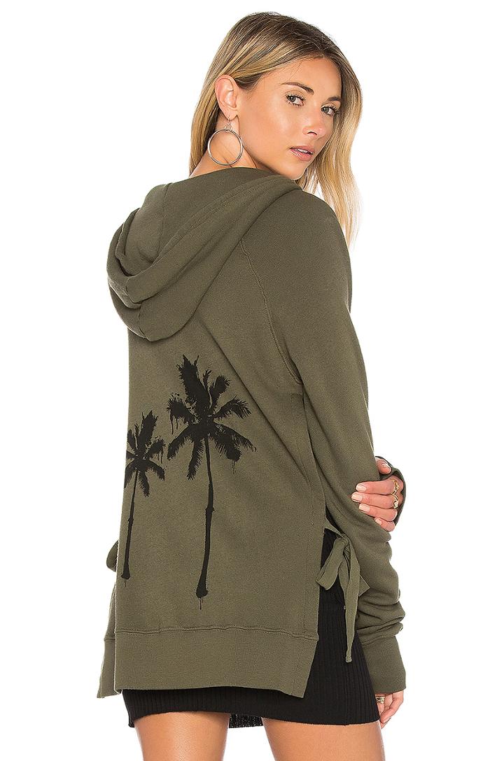 Palm Zip Hoodie
