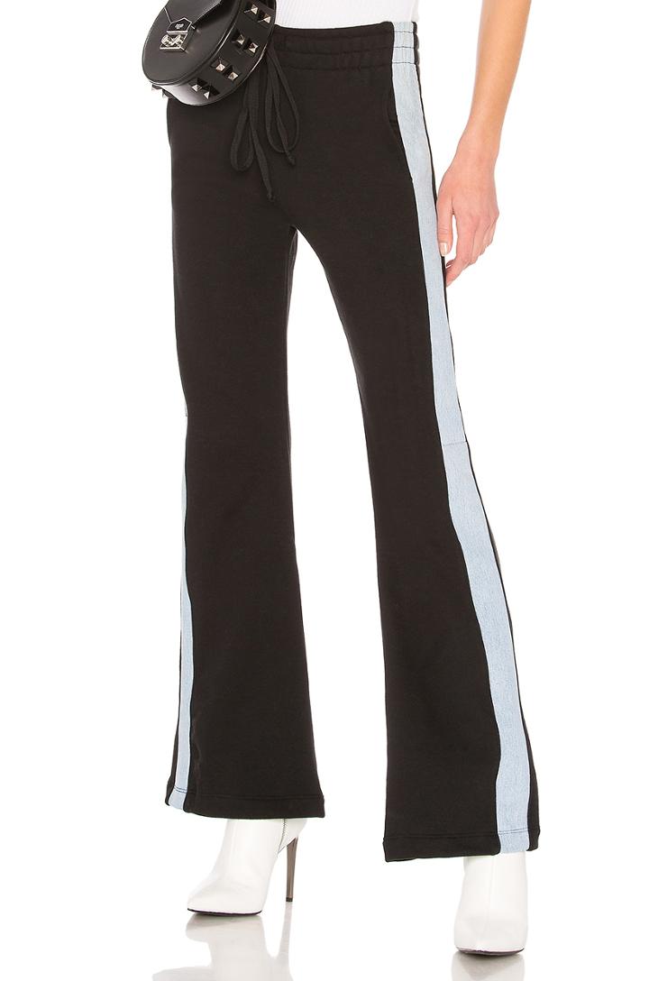 Denim Piecing Sweatpant