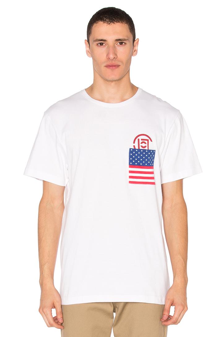 X Revolve Flag Pocket Tee