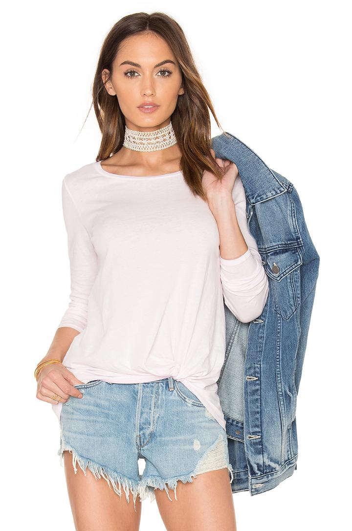 Light Weight Jersey Twist Tee