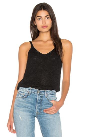 Tape Yarn Crop Tank