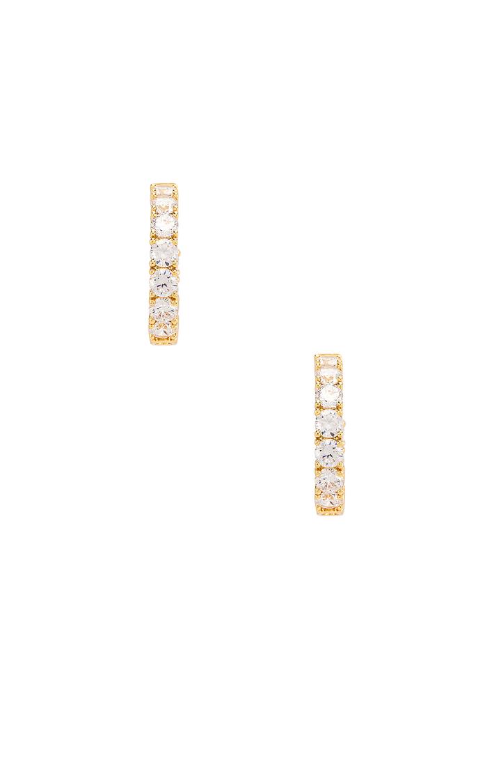 Stella Diamond Hoop Earring