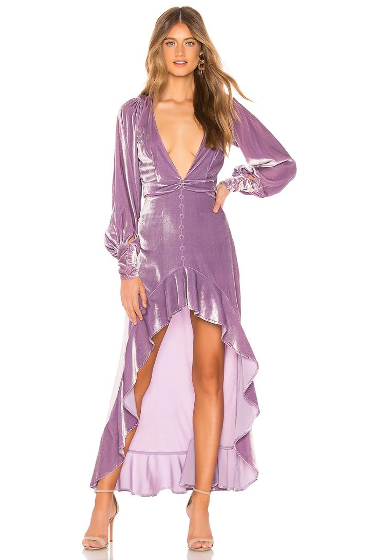 Viva Velvet Maxi Dress