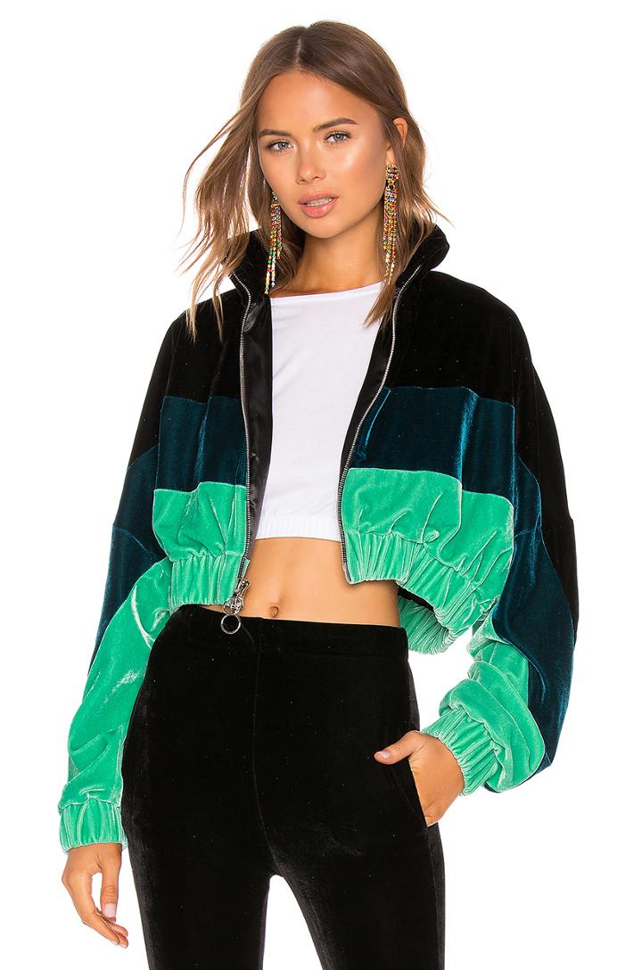 Velvet Track Jacket