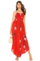 Beau Smocked Printed Slip Dress